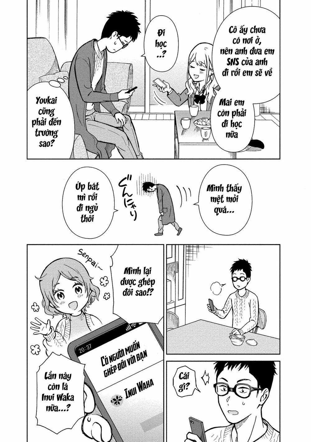 Mononoke Kanojo-tachi to Matching Shita Shushoku no Ore Chapter 2 trang 17