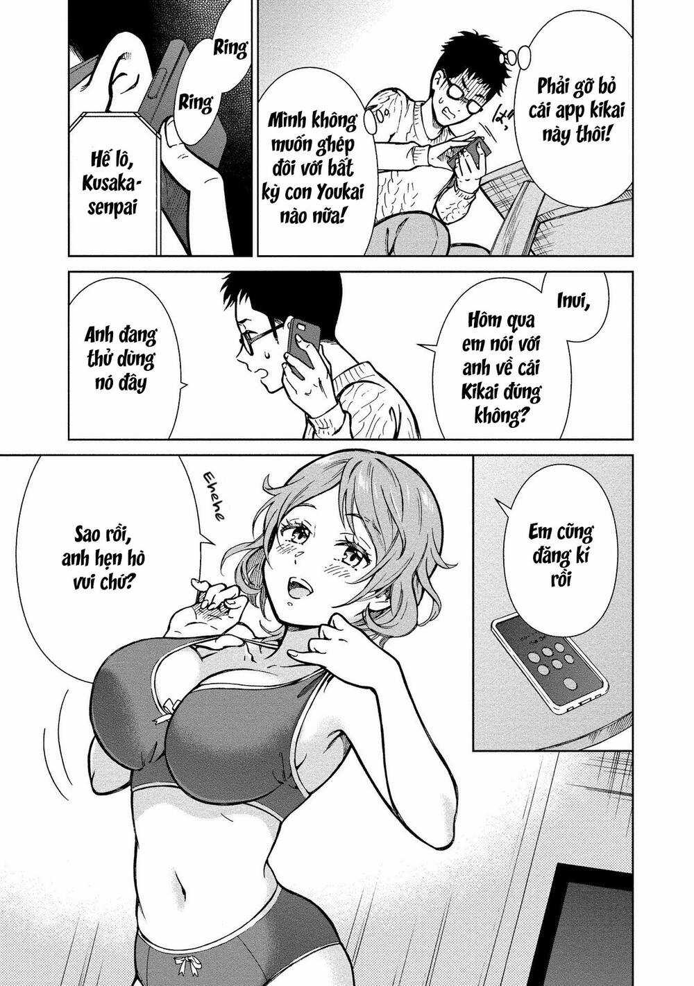 Mononoke Kanojo-tachi to Matching Shita Shushoku no Ore Chapter 2 trang 18