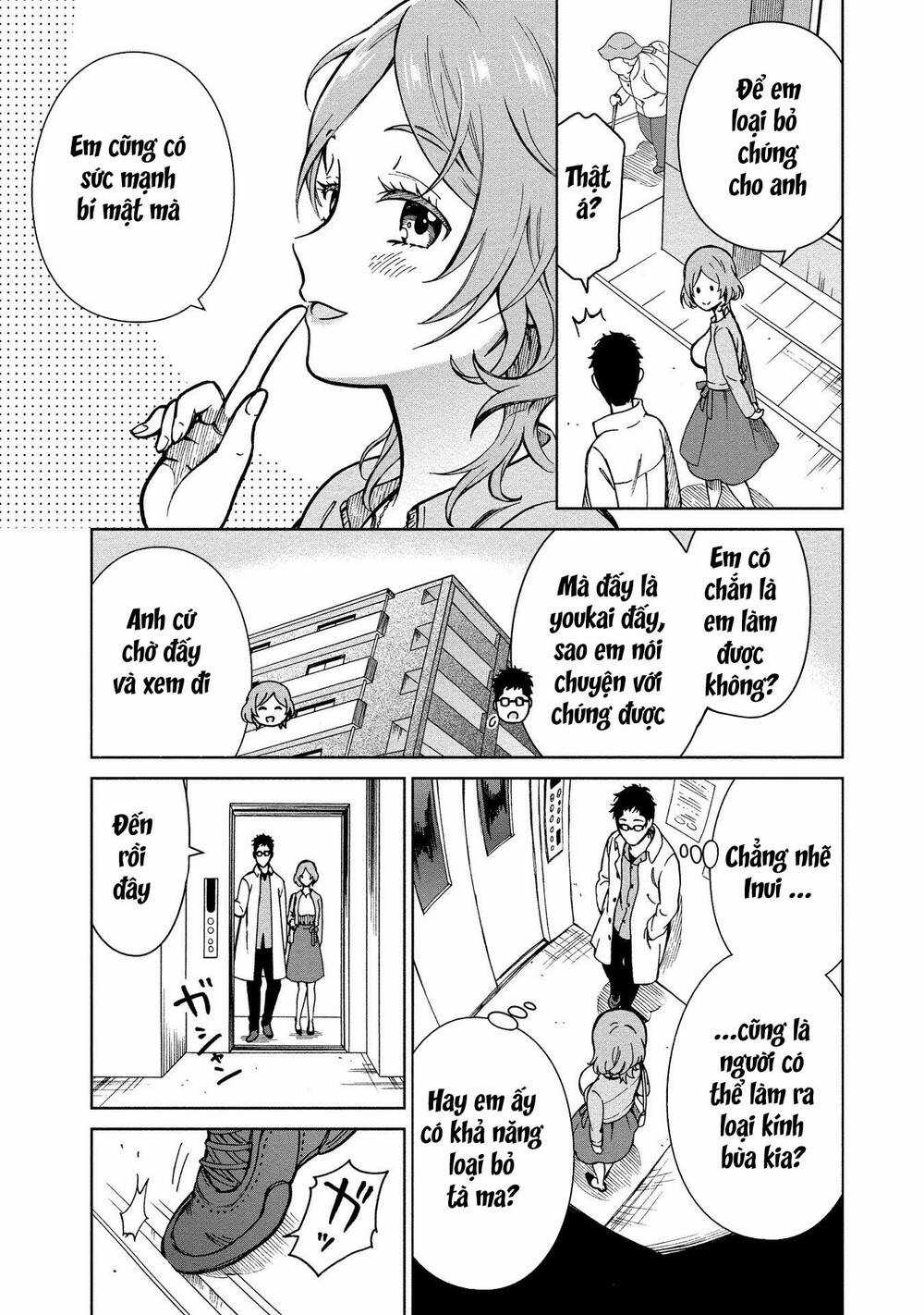 Mononoke Kanojo-tachi to Matching Shita Shushoku no Ore Chapter 2 trang 34