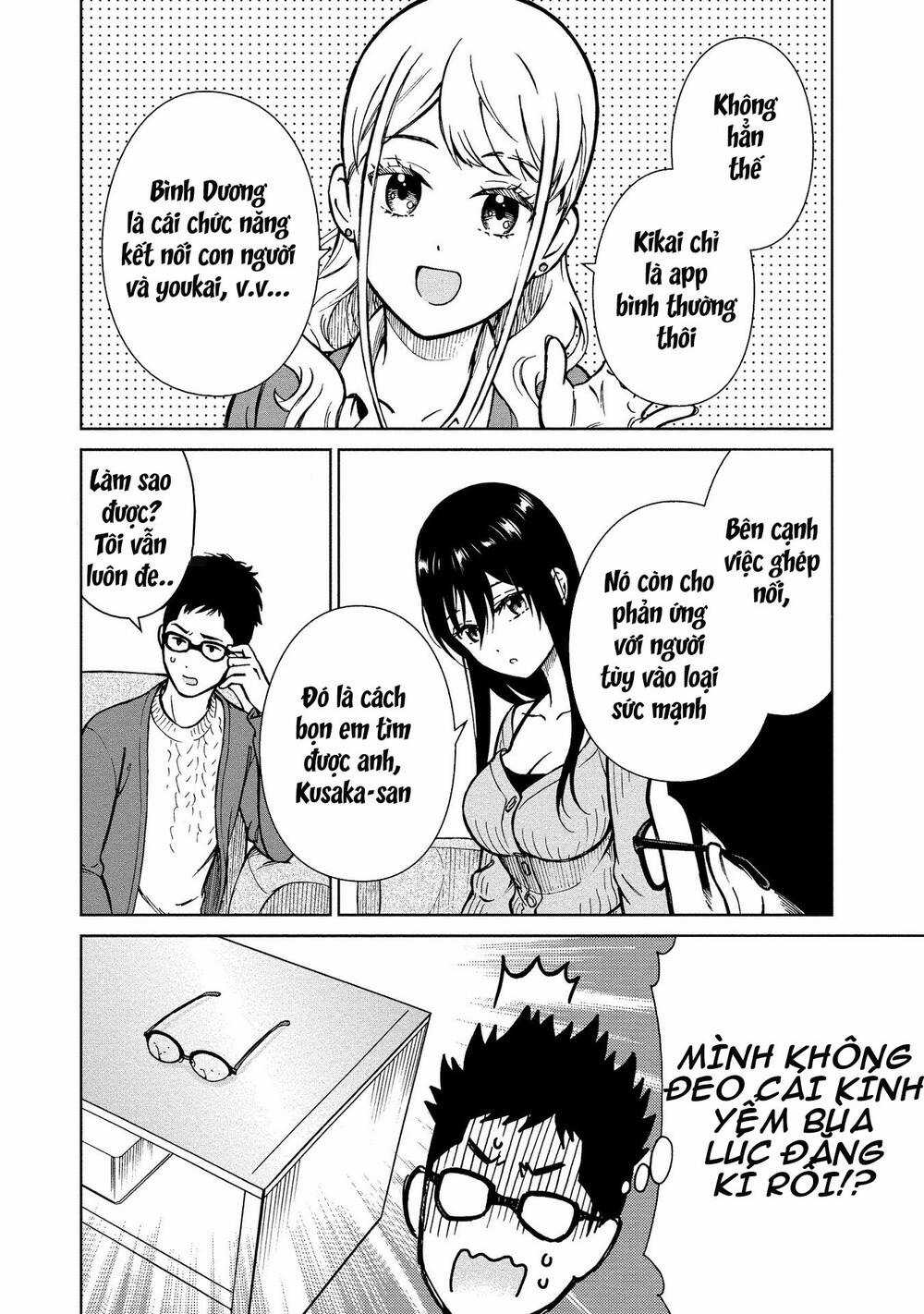 Mononoke Kanojo-tachi to Matching Shita Shushoku no Ore Chapter 2 trang 9