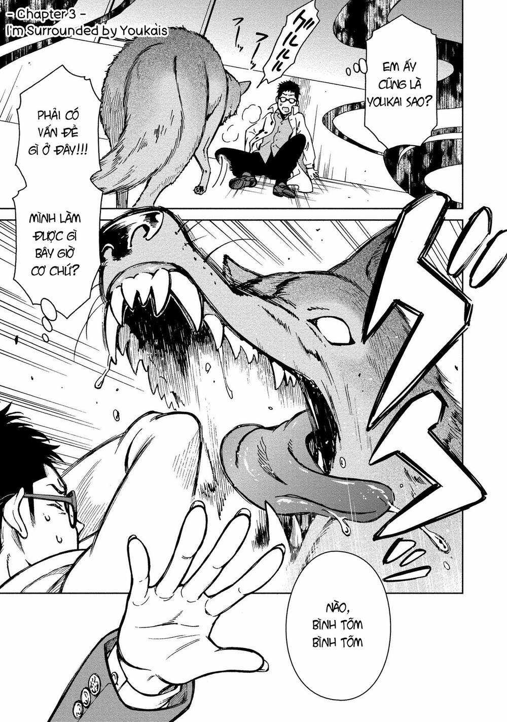 Mononoke Kanojo-tachi to Matching Shita Shushoku no Ore Chapter 3 trang 1