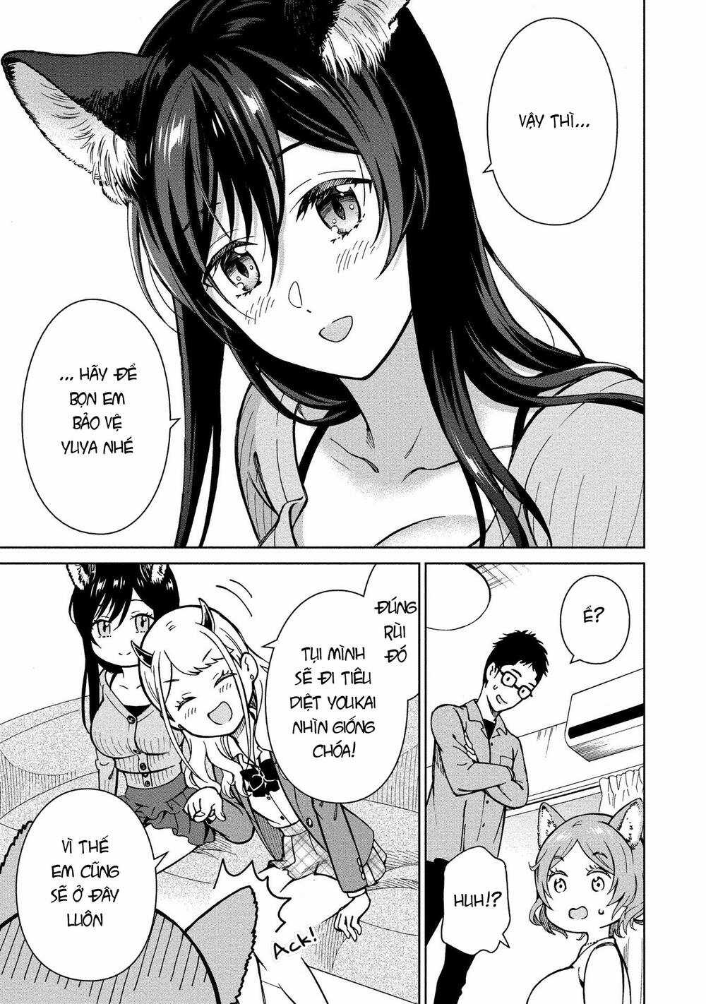 Mononoke Kanojo-tachi to Matching Shita Shushoku no Ore Chapter 3 trang 11