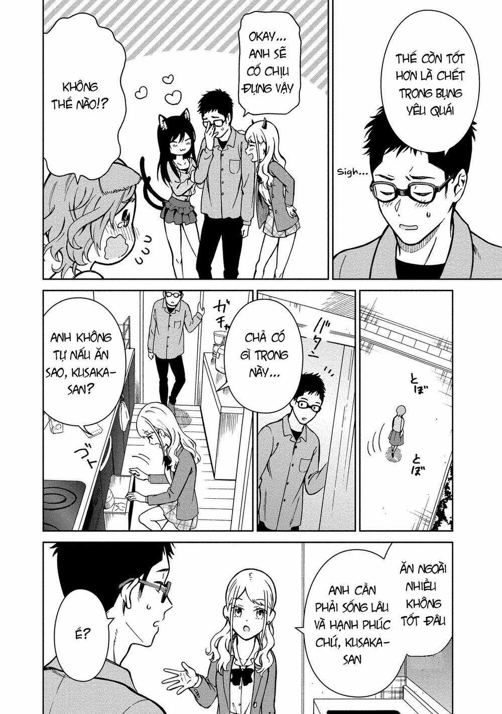 Mononoke Kanojo-tachi to Matching Shita Shushoku no Ore Chapter 3 trang 14