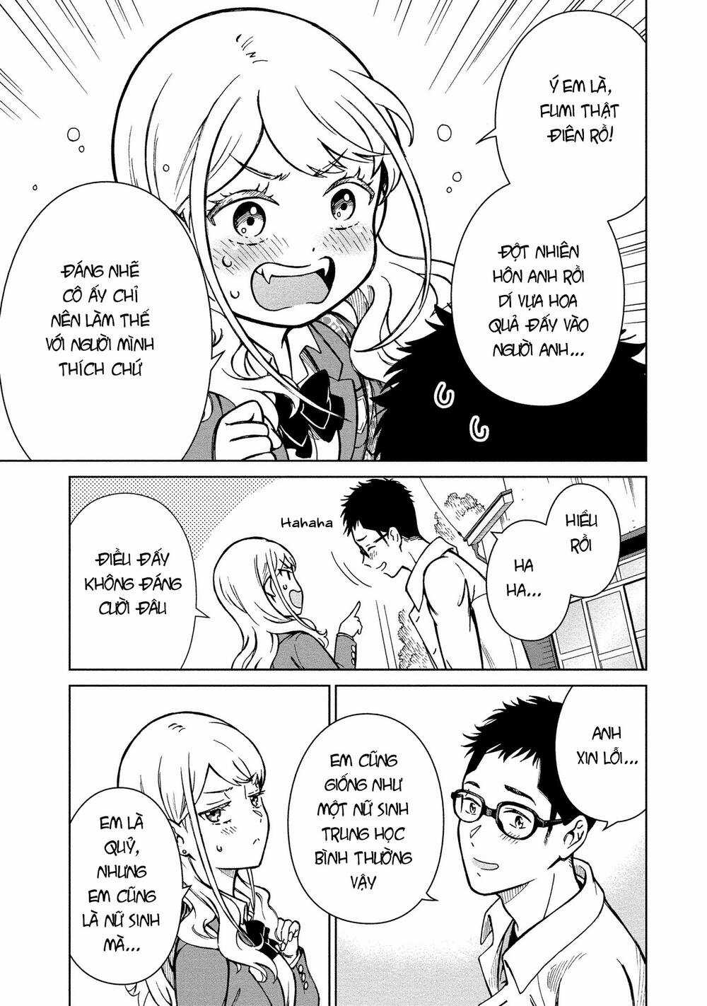 Mononoke Kanojo-tachi to Matching Shita Shushoku no Ore Chapter 3 trang 19