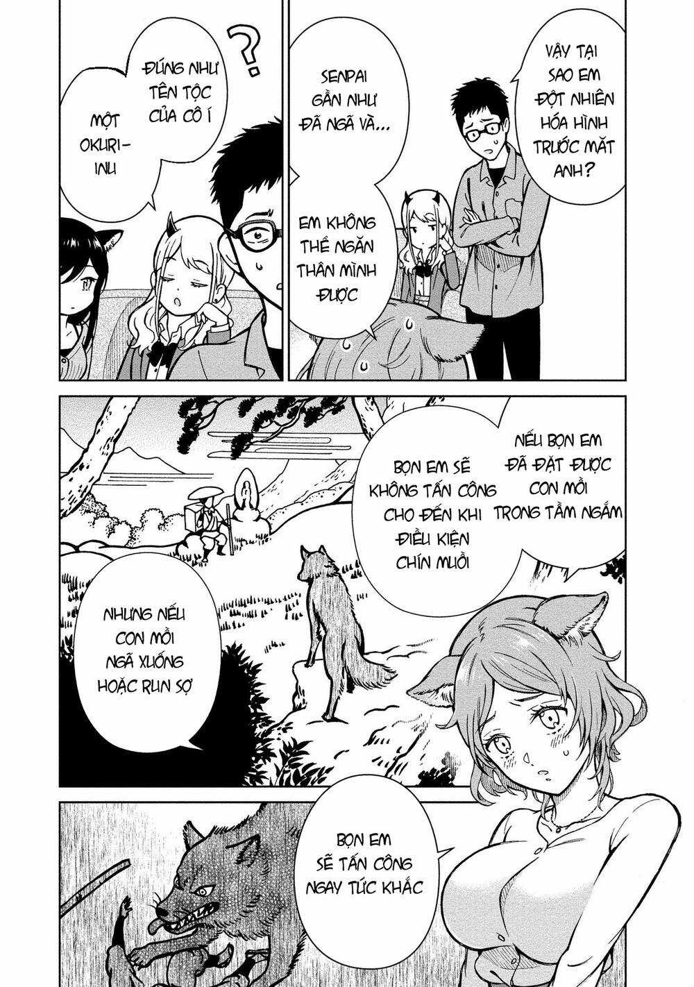 Mononoke Kanojo-tachi to Matching Shita Shushoku no Ore Chapter 3 trang 8