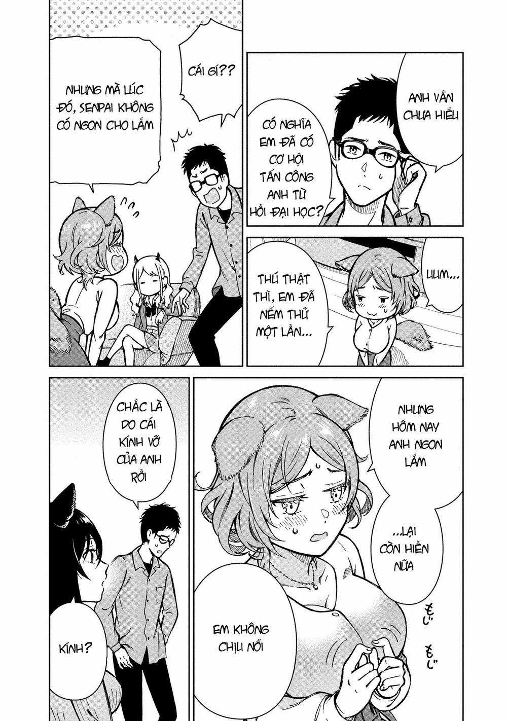 Mononoke Kanojo-tachi to Matching Shita Shushoku no Ore Chapter 3 trang 9