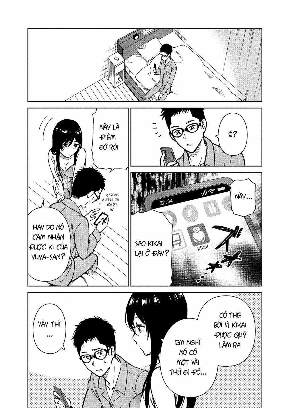 Mononoke Kanojo-tachi to Matching Shita Shushoku no Ore Chapter 4 trang 9