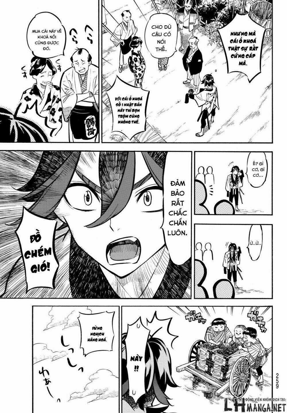 Mononote: Edo Shinobi Kagyou Chapter 10 trang 8