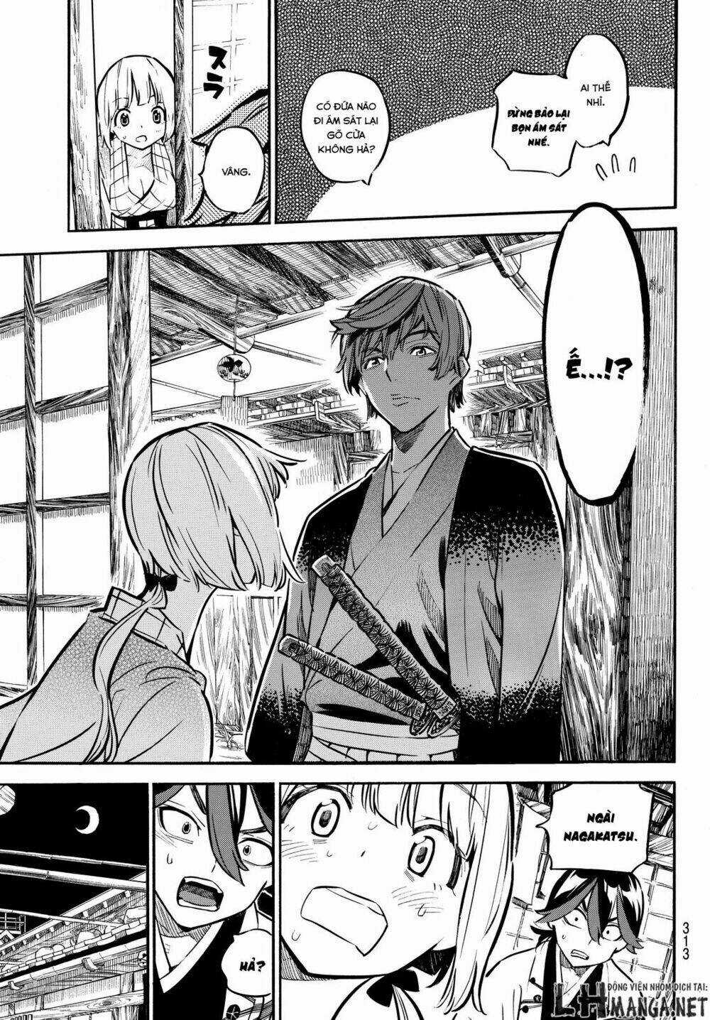 Mononote: Edo Shinobi Kagyou Chapter 11 trang 10