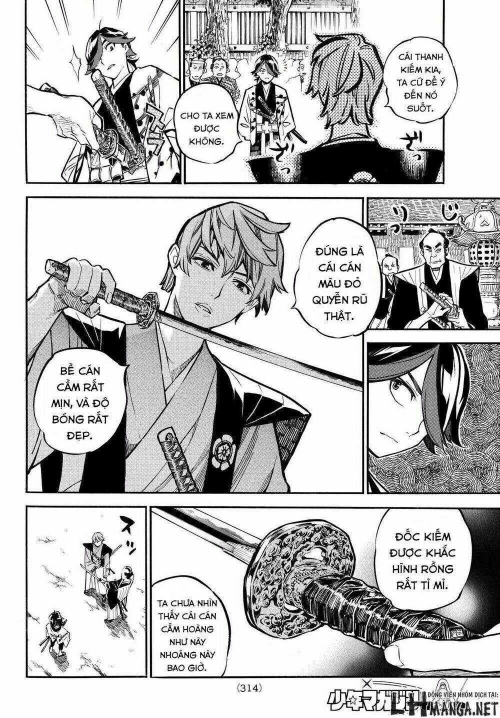 Mononote: Edo Shinobi Kagyou Chapter 13 trang 7