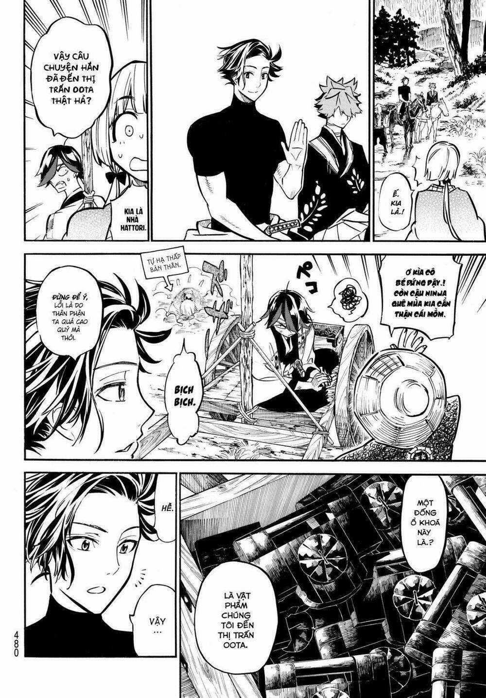 Mononote: Edo Shinobi Kagyou Chapter 19 trang 11