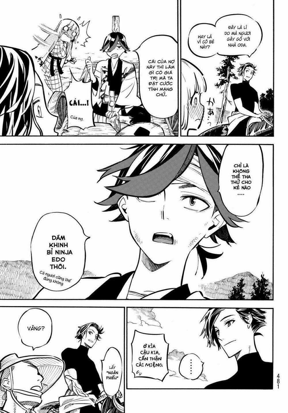 Mononote: Edo Shinobi Kagyou Chapter 19 trang 12