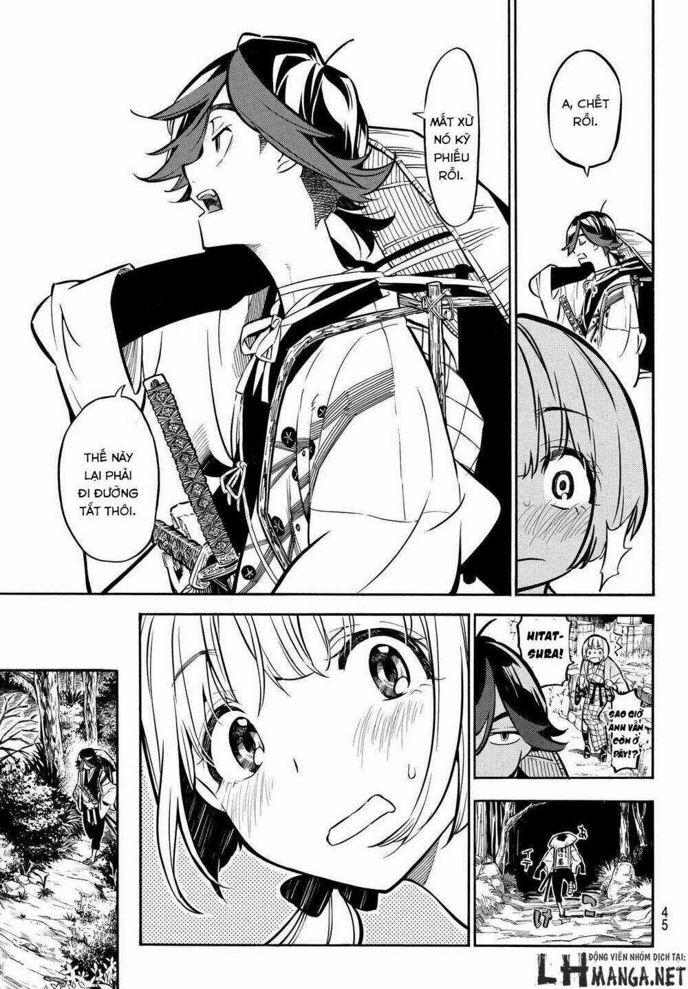 Mononote: Edo Shinobi Kagyou Chapter 3 trang 10