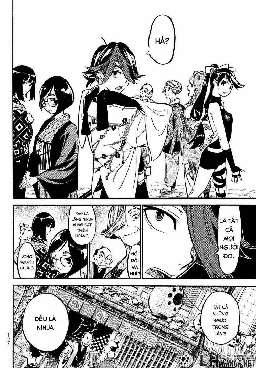 Mononote: Edo Shinobi Kagyou Chapter 5 trang 14