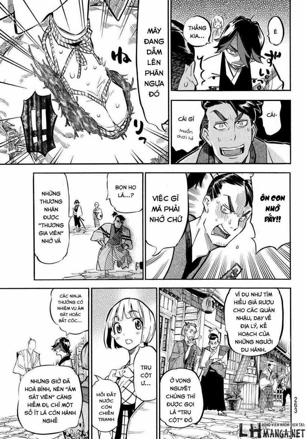 Mononote: Edo Shinobi Kagyou Chapter 6 trang 11