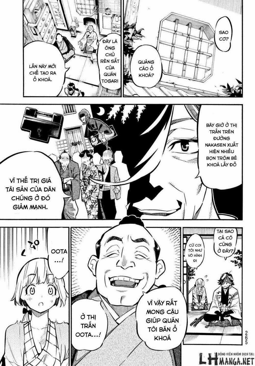 Mononote: Edo Shinobi Kagyou Chapter 6 trang 13