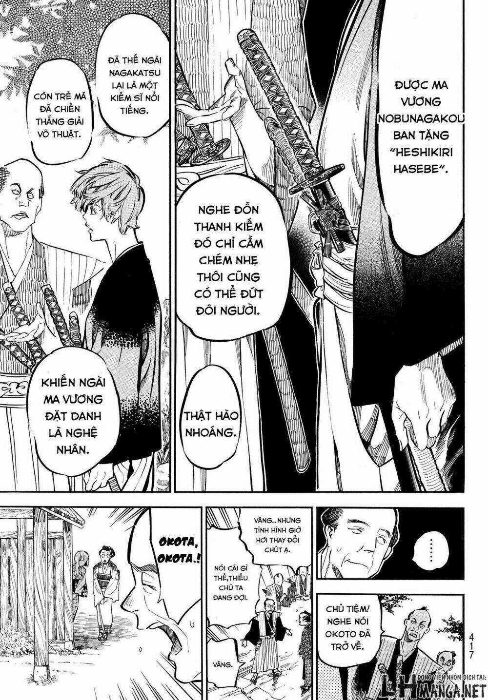 Mononote: Edo Shinobi Kagyou Chapter 9 trang 10