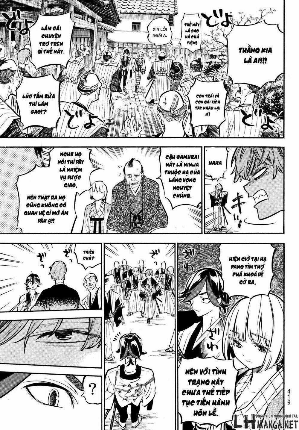Mononote: Edo Shinobi Kagyou Chapter 9 trang 12