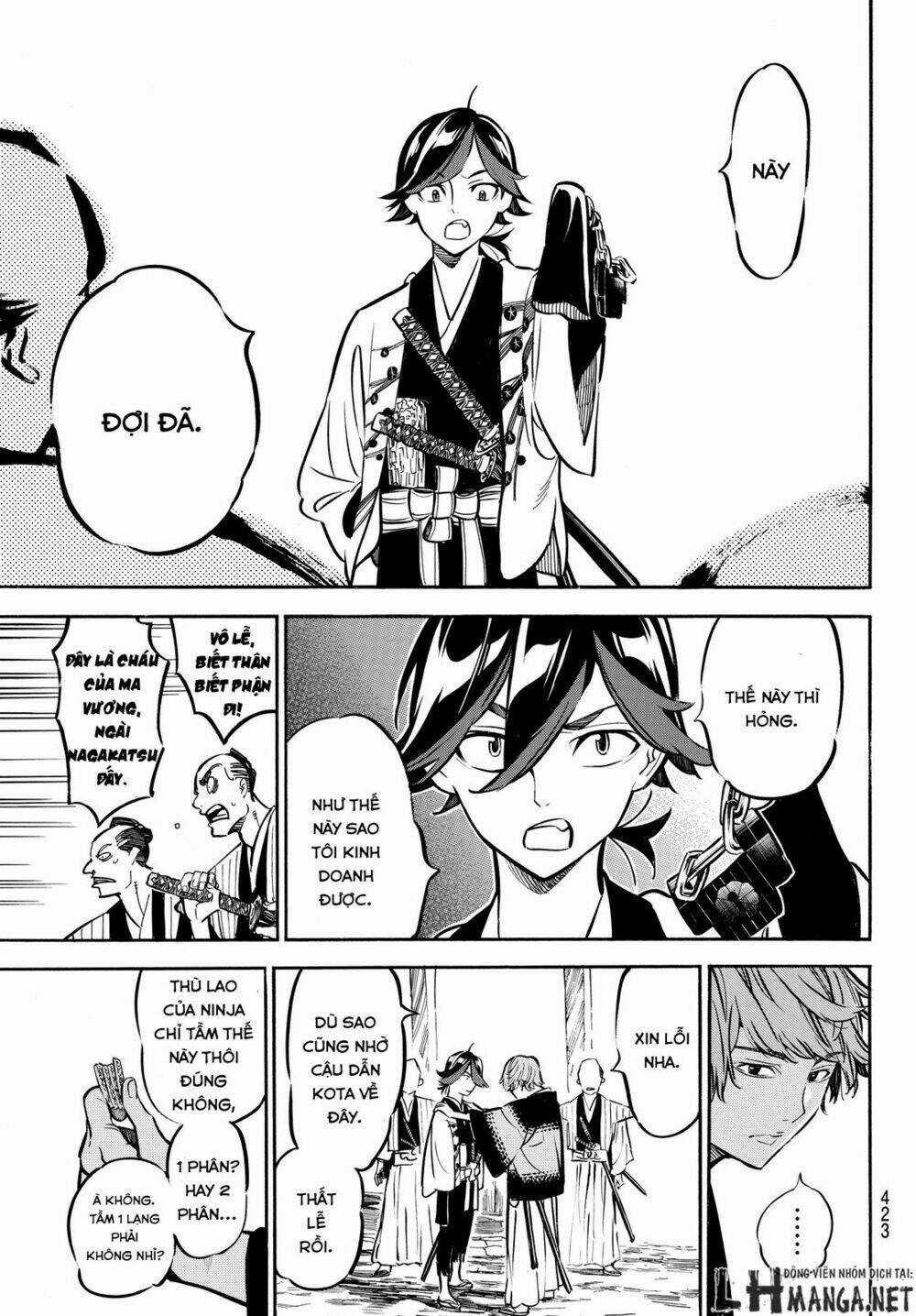 Mononote: Edo Shinobi Kagyou Chapter 9 trang 15