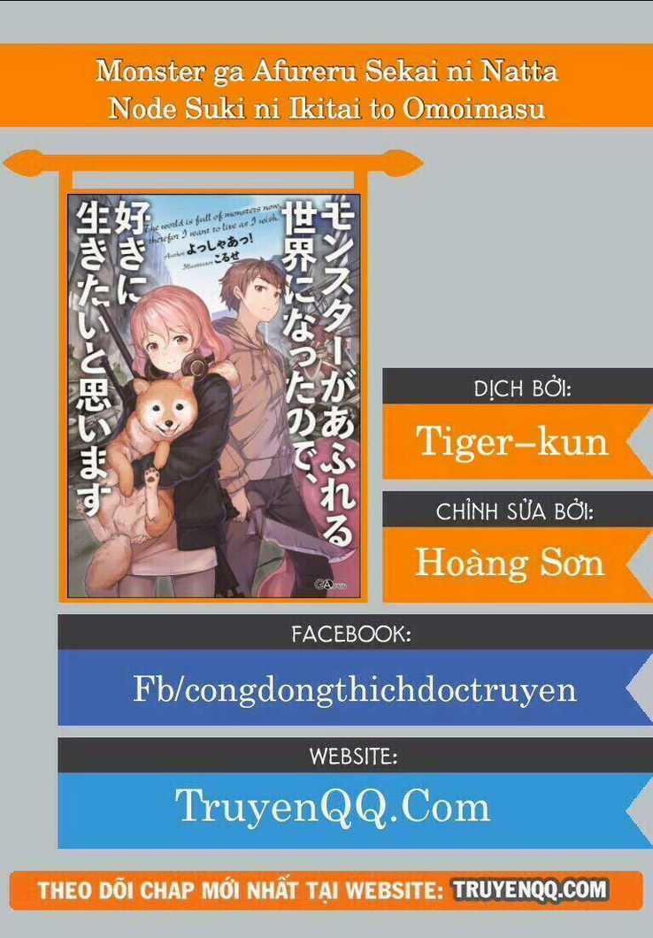 Monster Ga Afureru Sekai Ni Natta Node Suki Ni Ikitai To Omoimasu Chapter 1 trang 59