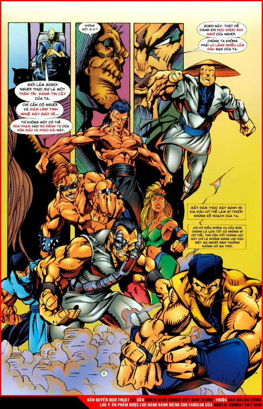 Mortal Kombat Malibu Comic Chapter 0 trang 10