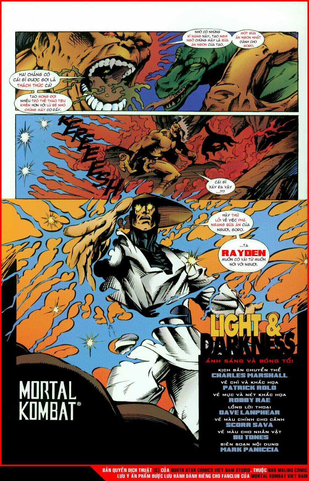 Mortal Kombat Malibu Comic Chapter 0 trang 2