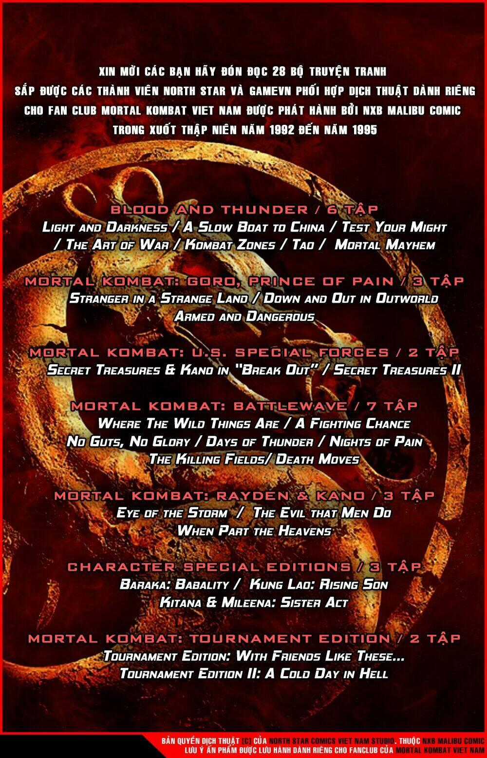 Mortal Kombat Malibu Comic Chapter 0 trang 21