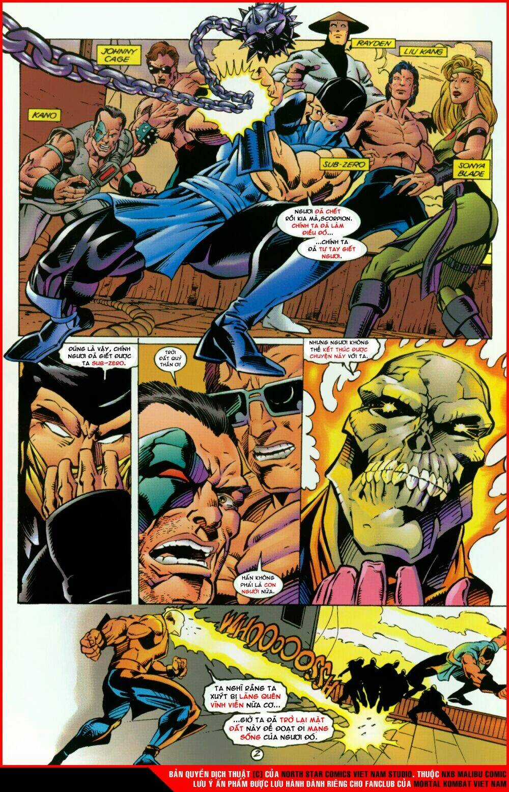 Mortal Kombat Malibu Comic Chapter 0 trang 6