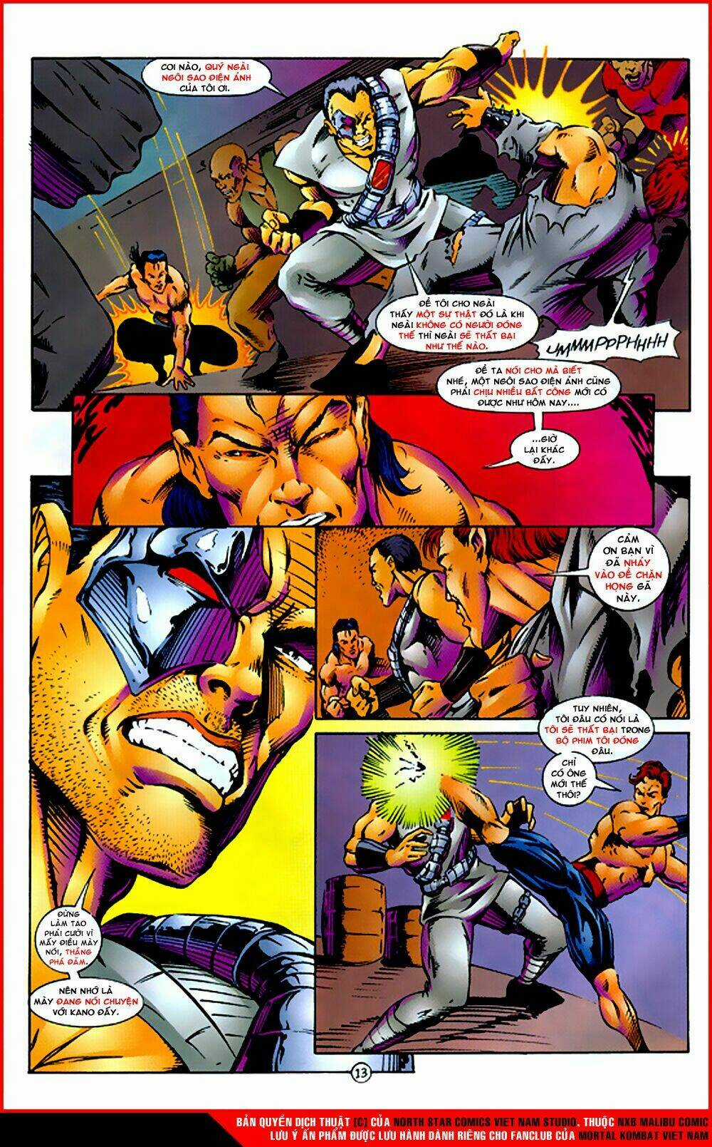 Mortal Kombat Malibu Comic Chapter 1 trang 12
