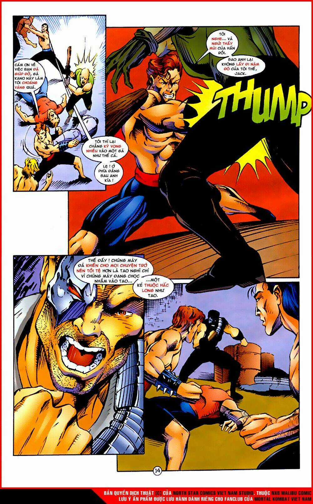 Mortal Kombat Malibu Comic Chapter 1 trang 13