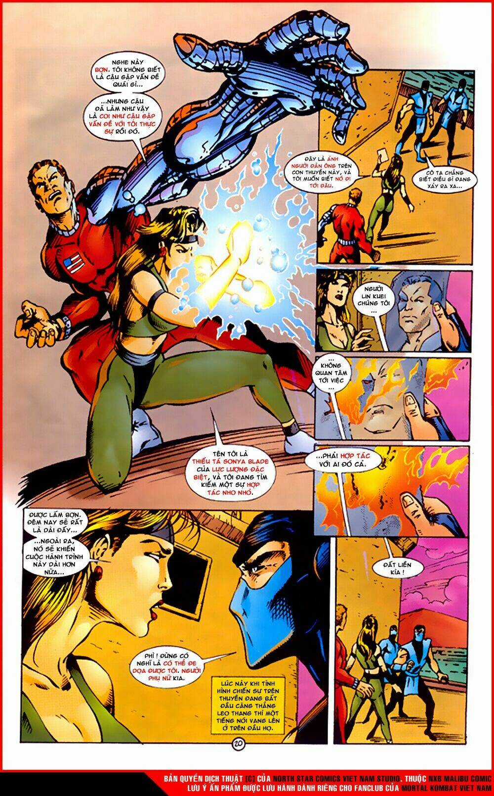 Mortal Kombat Malibu Comic Chapter 1 trang 19
