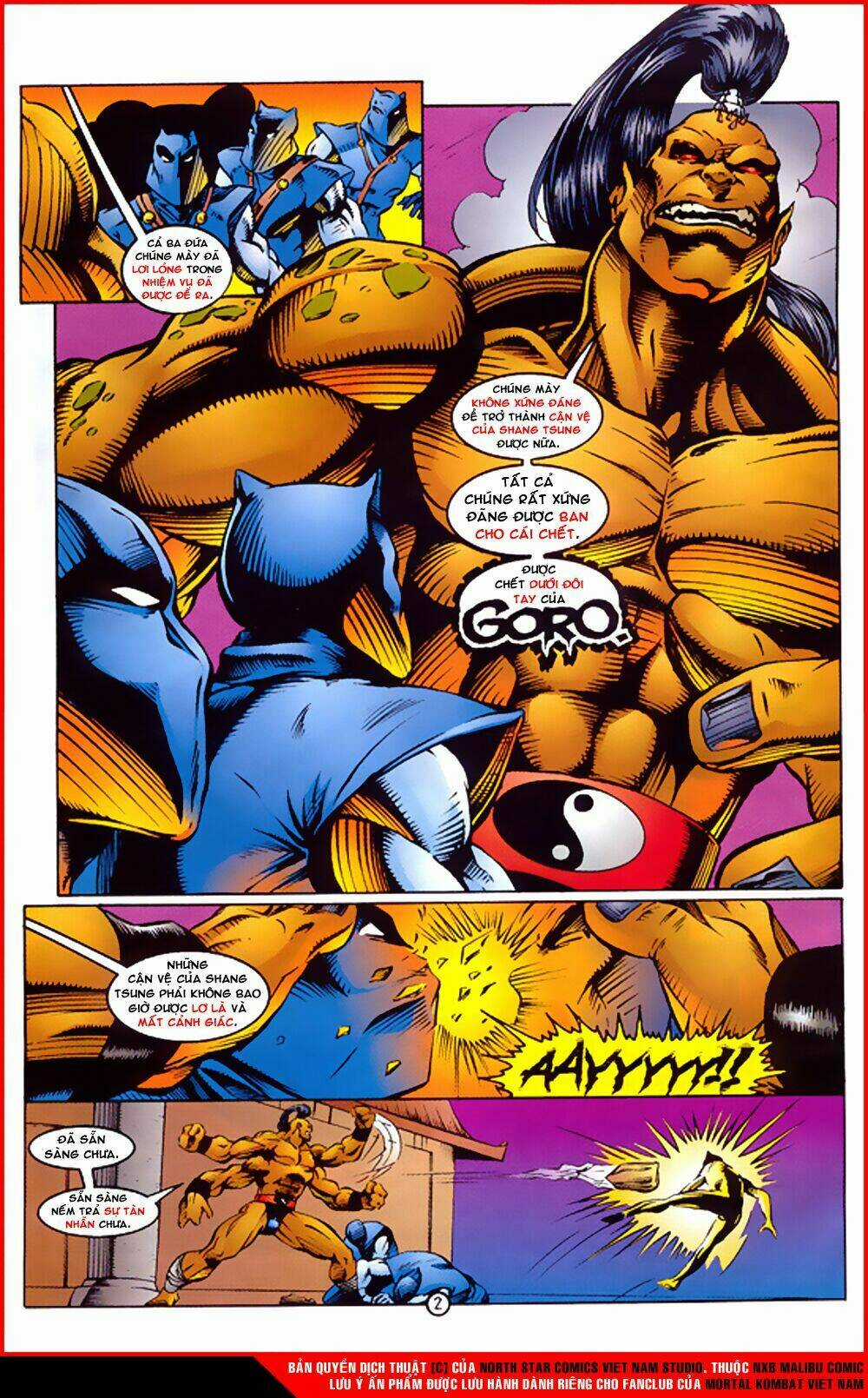 Mortal Kombat Malibu Comic Chapter 1 trang 2