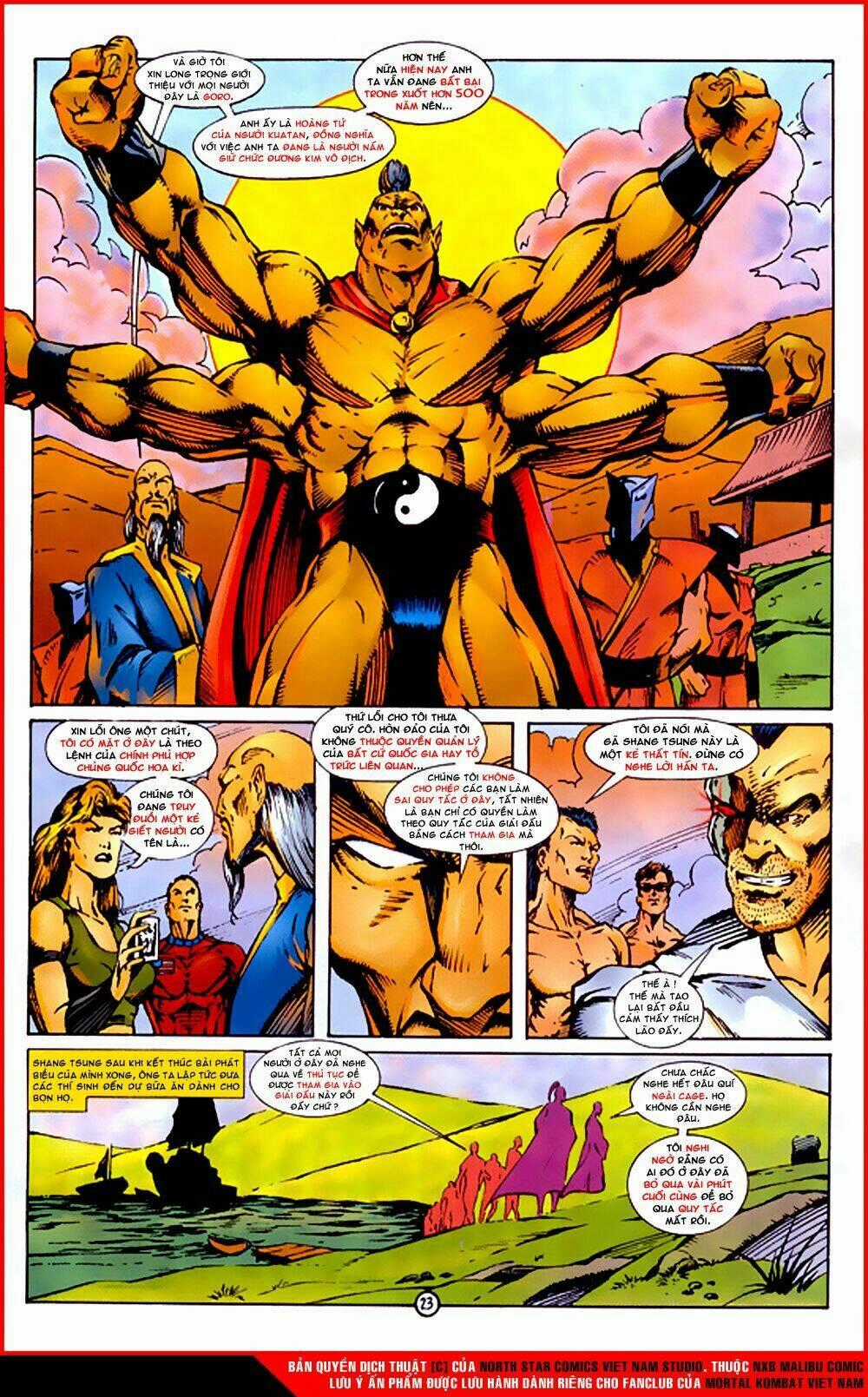 Mortal Kombat Malibu Comic Chapter 1 trang 22