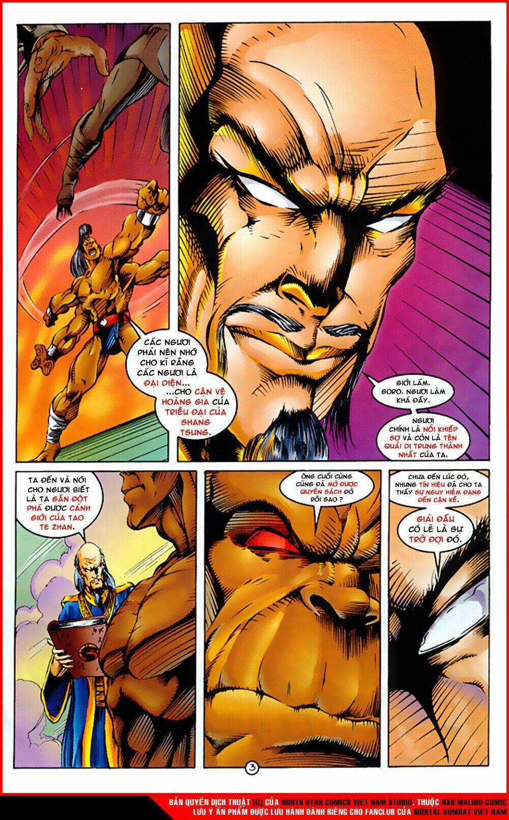 Mortal Kombat Malibu Comic Chapter 1 trang 3