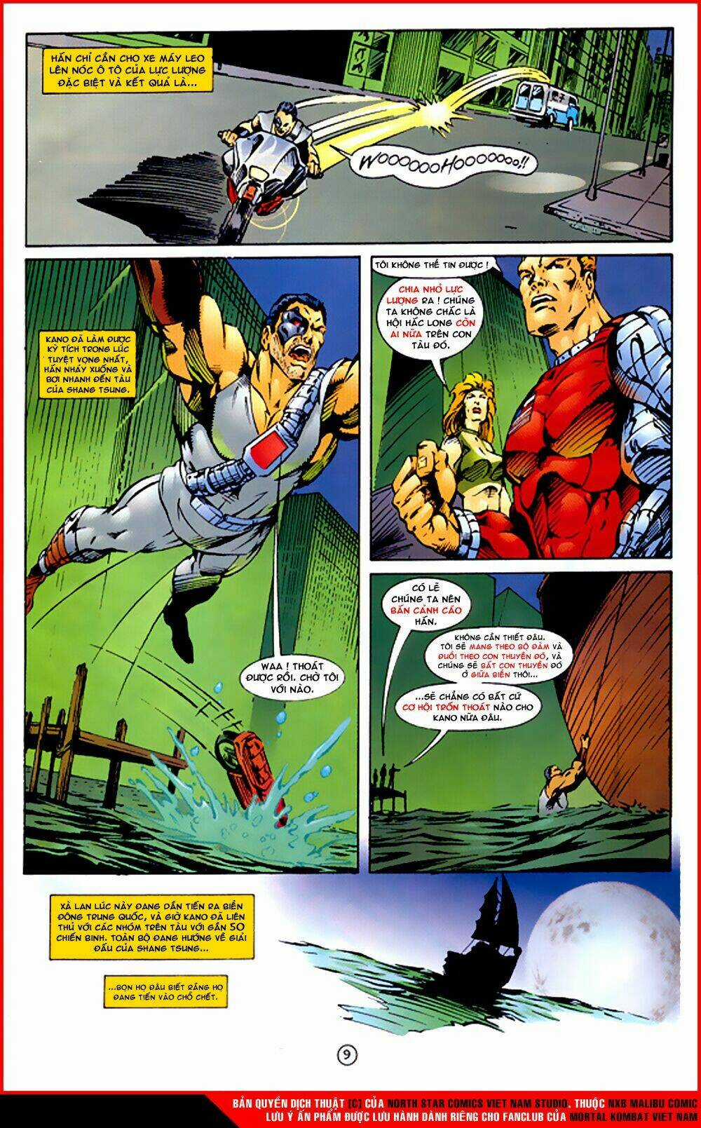 Mortal Kombat Malibu Comic Chapter 1 trang 8
