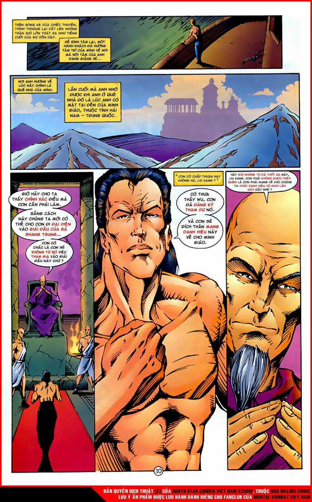 Mortal Kombat Malibu Comic Chapter 1 trang 9
