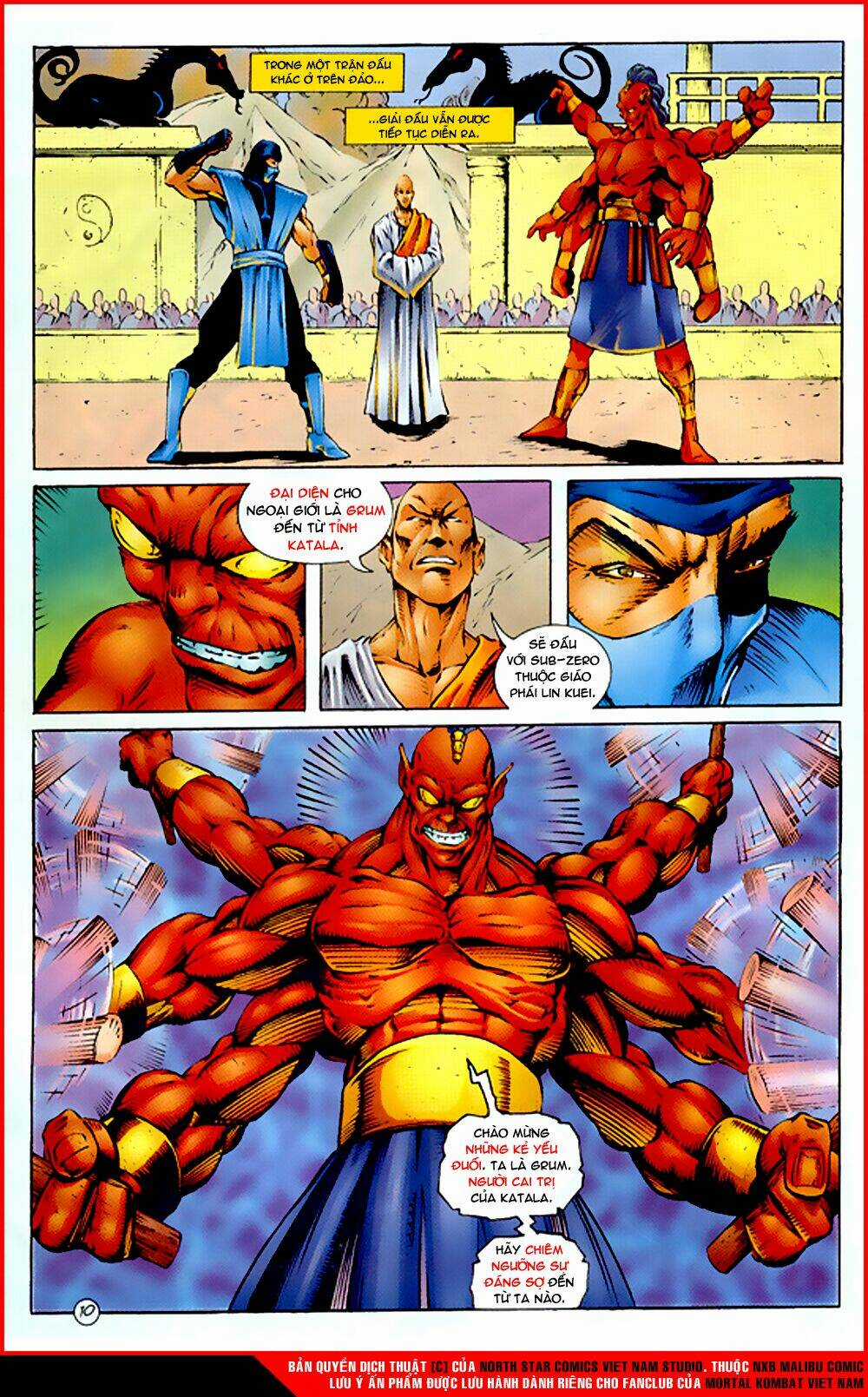 Mortal Kombat Malibu Comic Chapter 2 trang 10