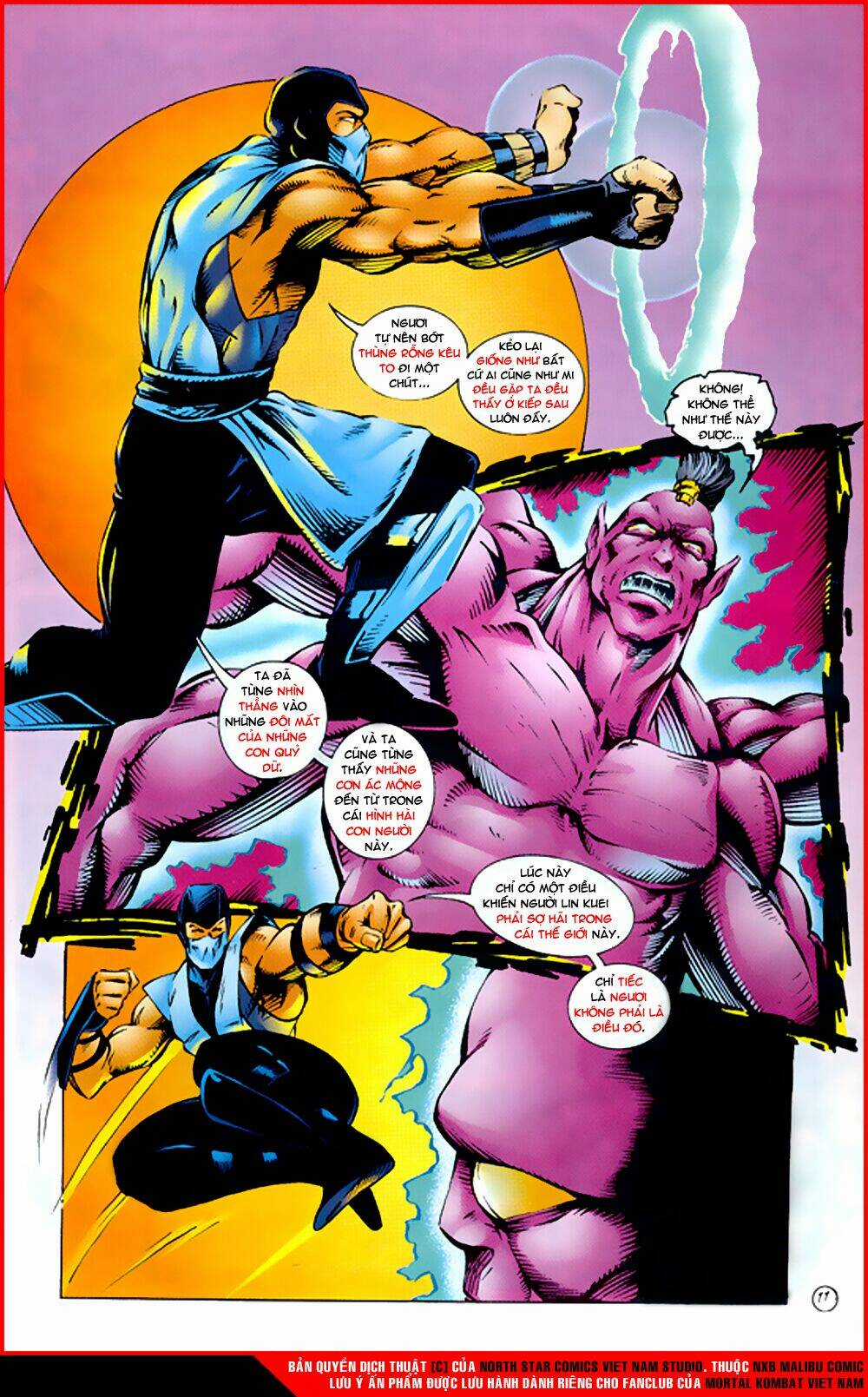 Mortal Kombat Malibu Comic Chapter 2 trang 11