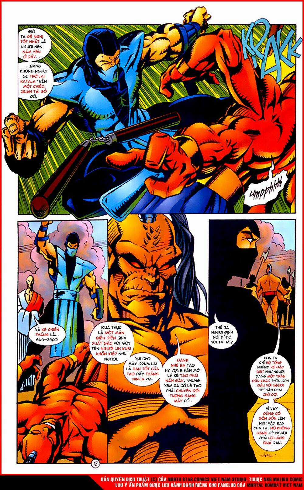Mortal Kombat Malibu Comic Chapter 2 trang 12