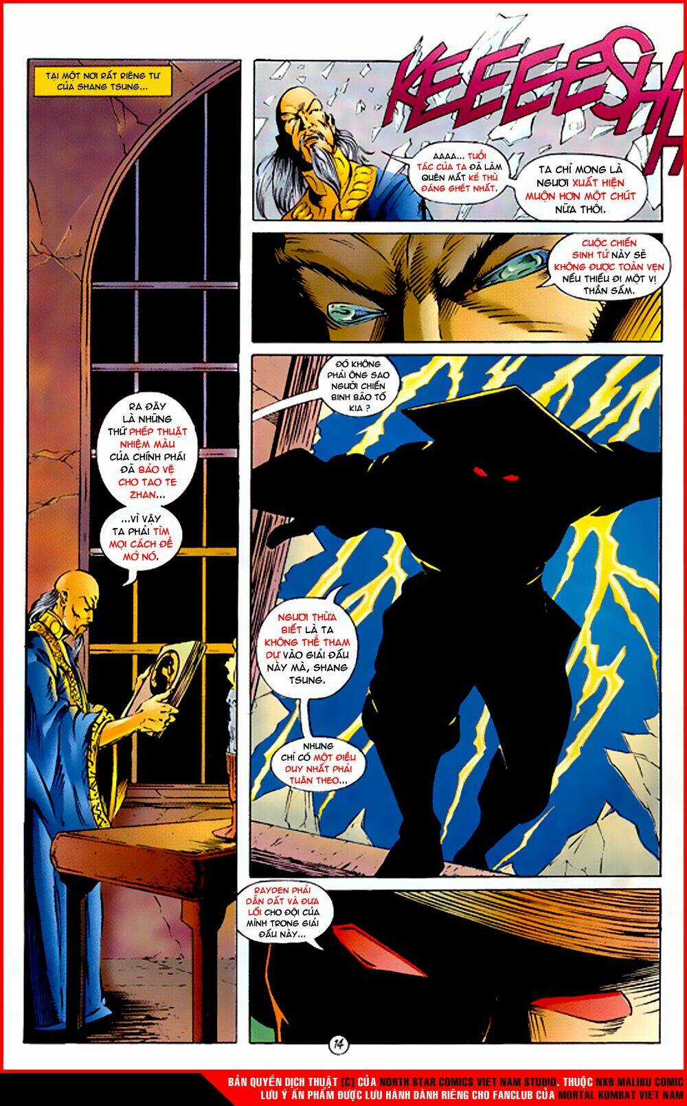 Mortal Kombat Malibu Comic Chapter 2 trang 14