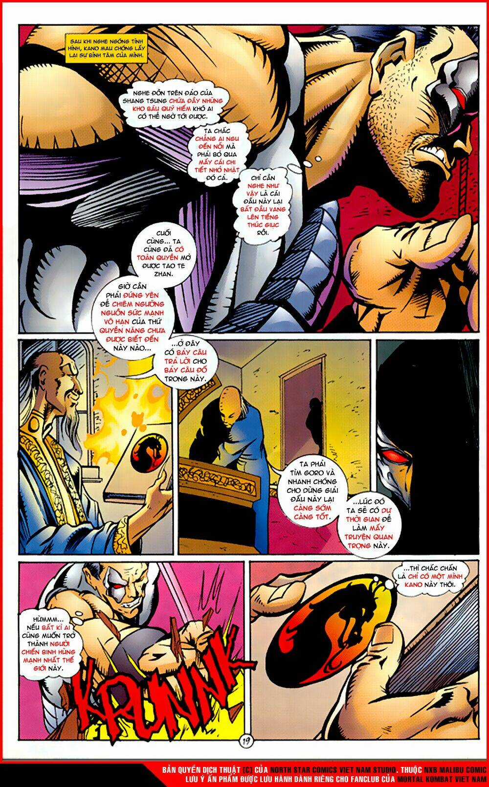 Mortal Kombat Malibu Comic Chapter 2 trang 19