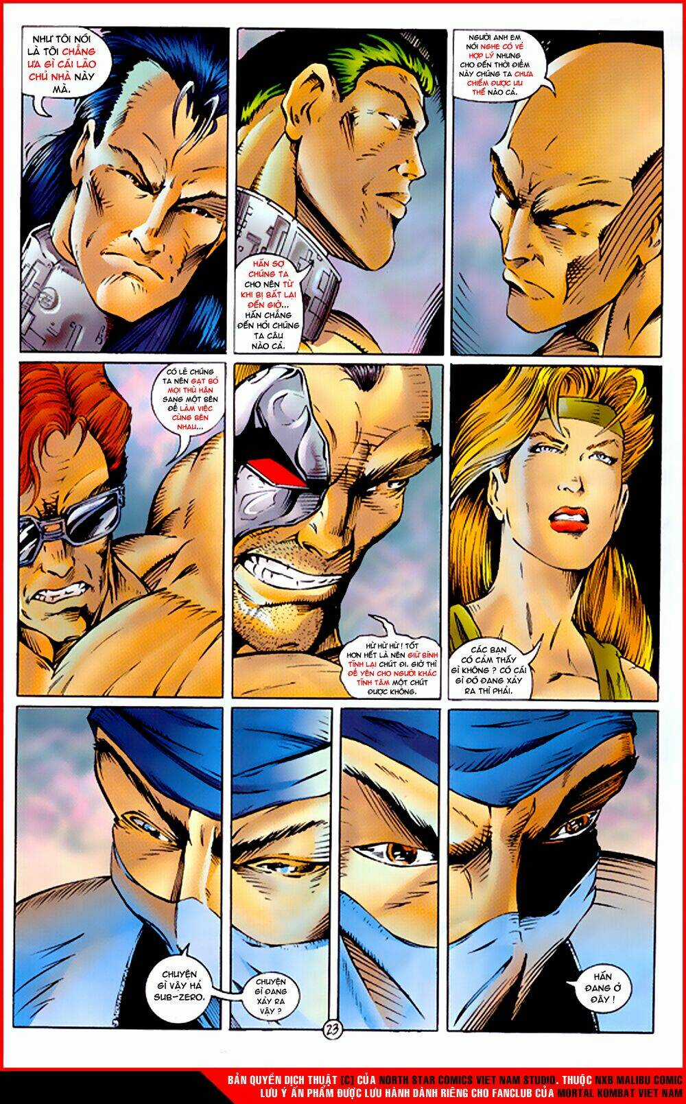Mortal Kombat Malibu Comic Chapter 2 trang 23