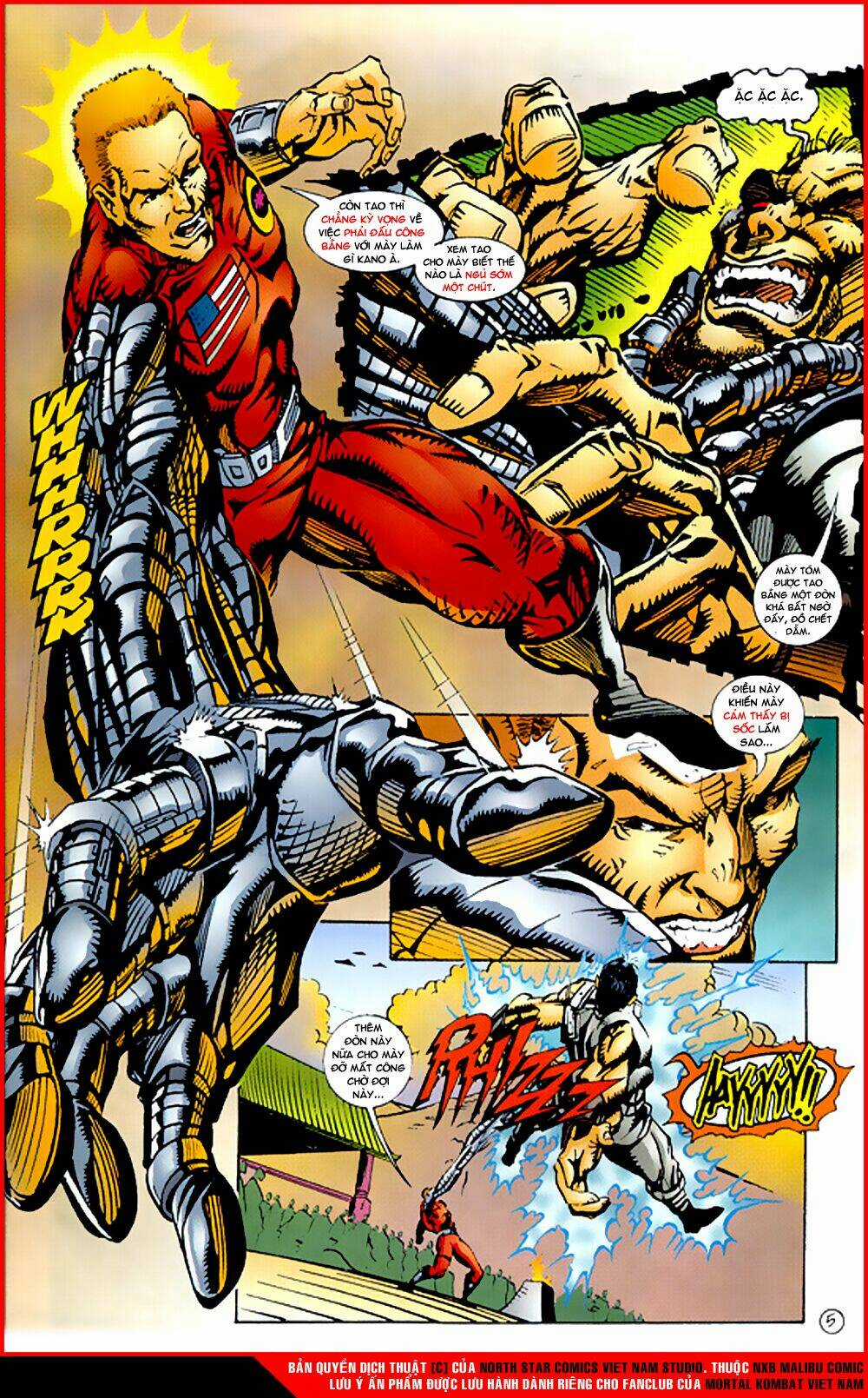 Mortal Kombat Malibu Comic Chapter 2 trang 5