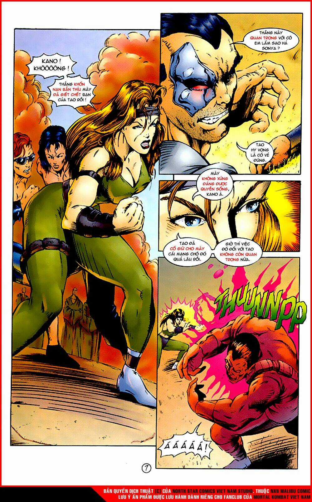 Mortal Kombat Malibu Comic Chapter 2 trang 7