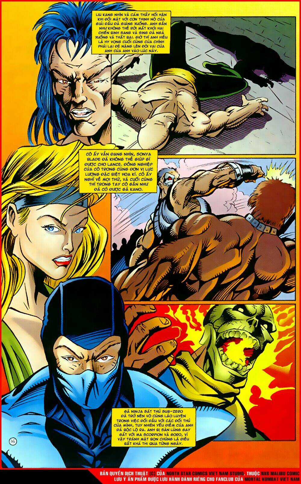 Mortal Kombat Malibu Comic Chapter 3 trang 15