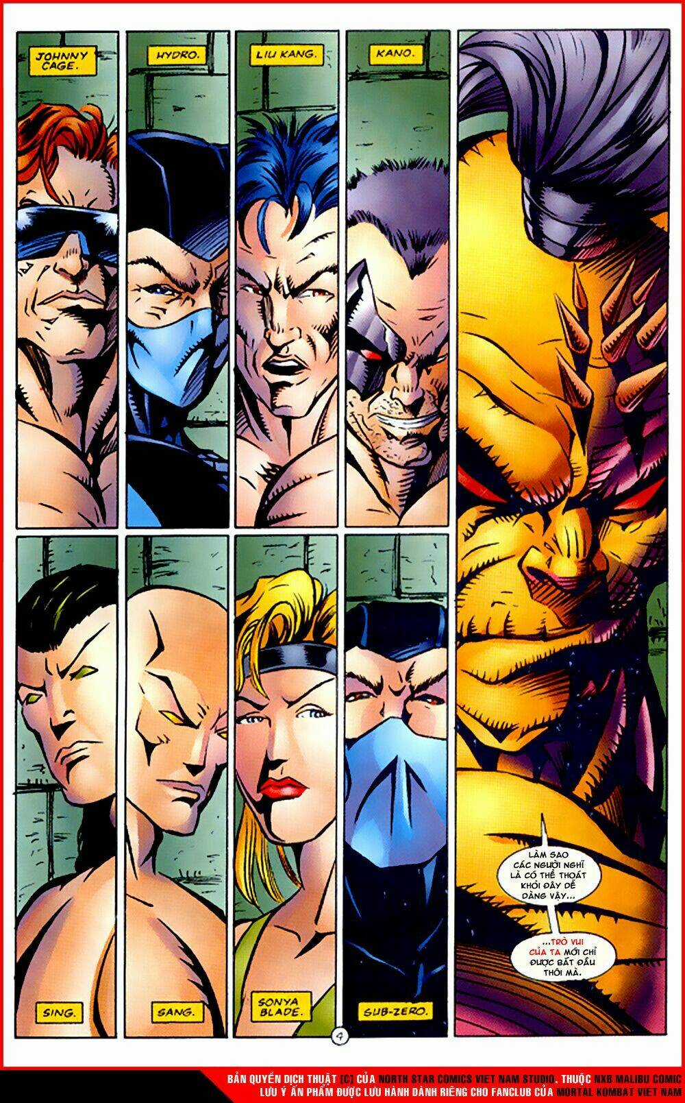 Mortal Kombat Malibu Comic Chapter 3 trang 3