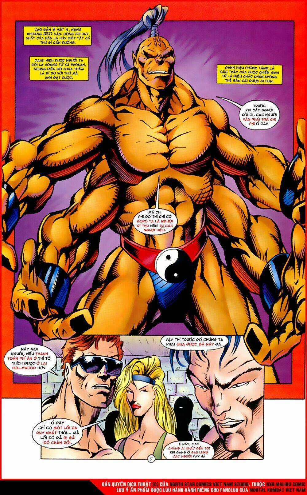 Mortal Kombat Malibu Comic Chapter 3 trang 4