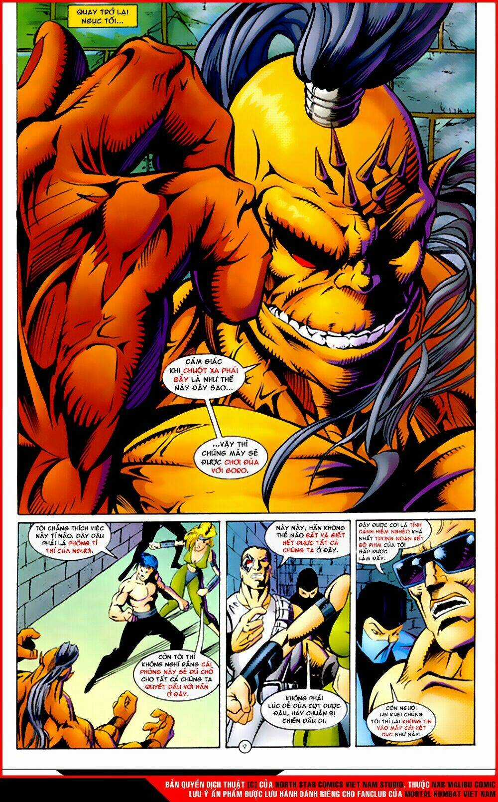 Mortal Kombat Malibu Comic Chapter 3 trang 8