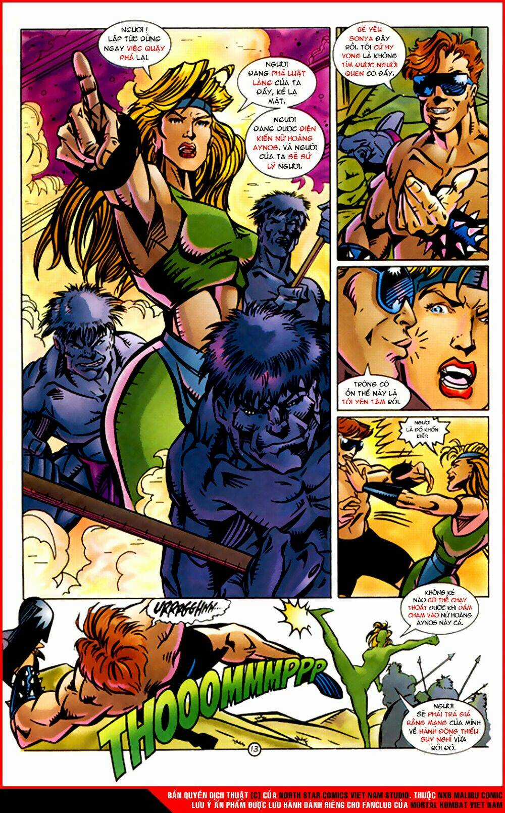 Mortal Kombat Malibu Comic Chapter 4 trang 13