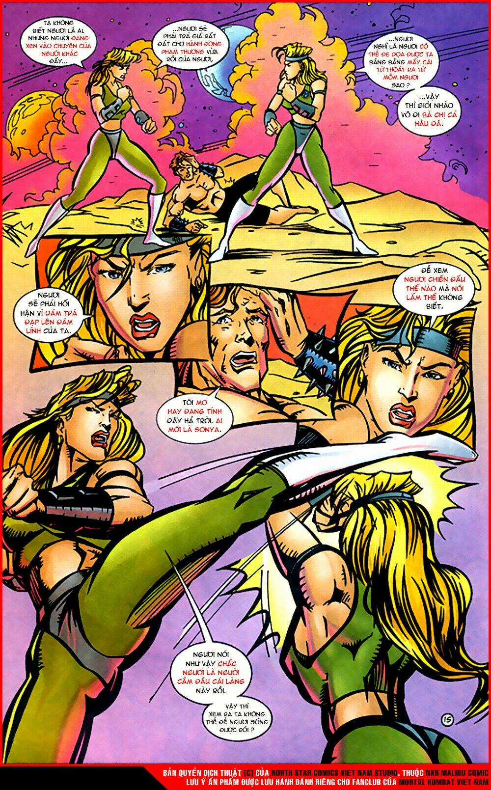 Mortal Kombat Malibu Comic Chapter 4 trang 15